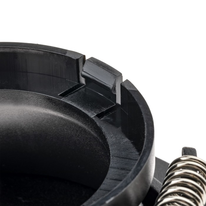 Свет-к встраив-й, ARTIN, круг 87х87х38мм монтажное отверстие 75х75мм GU5.3 Al черный 51432 9