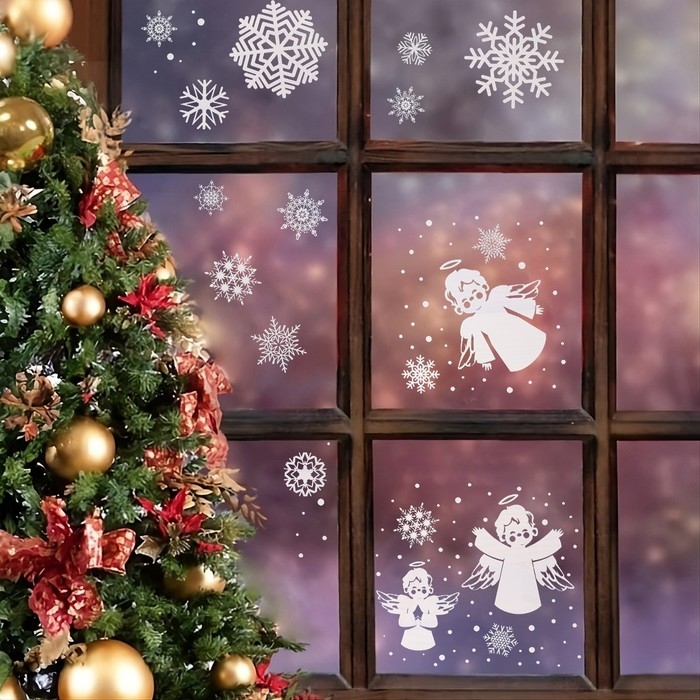 Набор наклеек Набор наклеек "Новогодние 3"