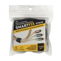 Лента-липучка W-con SmartFix STRAP, для стяжки проводов, 15 мм х 3 м Лента-липучка W-con SmartFix STRAP, для стяжки проводов, 15 мм х 3 м