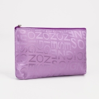 Косметичка на молнии, цвет сиреневый Косметичка на молнии, цвет сиреневый