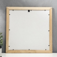 Фоторамка липа 35х35 см, ясень (пластиковый экран)