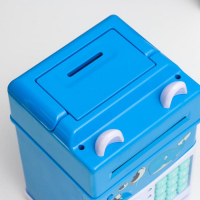 Копилка пластик для монет и купюр "Сейф - Кит" кодовый замок, звук 3АА 20,5х13х12 см Копилка пластик для монет и купюр "Сейф - Кит" кодовый замок, звук 3АА 20,5х13х12 см