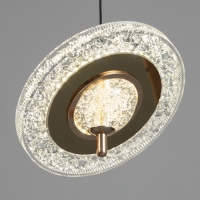 Светильник BayerLux "Санора" 14Вт LED черно-золотой 20х20х25см Светильник BayerLux "Санора" 14Вт LED черно-золотой 20х20х25см