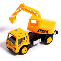 Набор металлических машин «Стройка», инерция, 3 штуки Набор металлических машин «Стройка», инерция, 3 штуки