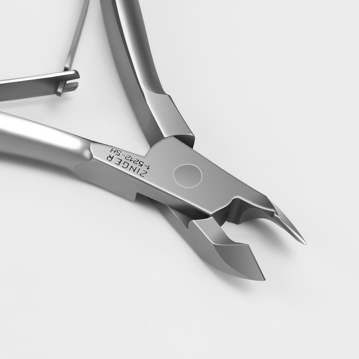 Кусачки маникюрные для кутикулы, двойная пружина, 10 см, длина лезвия - 5 мм, на блистере, цвет матовый серебристый, B-188 (450)-D(FD)-SH LJ Кусачки маникюрные для кутикулы, двойная пружина, 10 см, длина лезвия - 5 мм, на блистере, цвет матовый серебристый, B-188 (450)-D(FD)-SH LJ