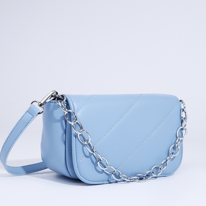 Сумка-мессенджер на магните, цвет голубой Сумка-мессенджер на магните, цвет голубой