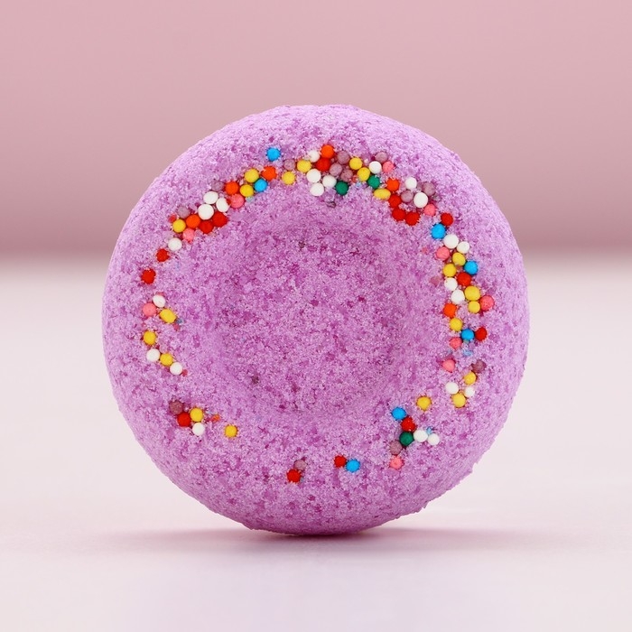 Бомбочка для ванны «Время чудес!», 60 г, аромат ежевичного десерта, Новый Год Бомбочка для ванны «Время чудес!», 60 г, аромат ежевичного десерта, Новый Год