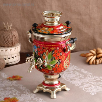 Самовар &laquo;Рябина&raquo;, банка, 3 л, электрический