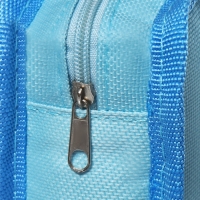 Пенал школьный на молнии Calligrata "Аниме", 2 отделения, голубой Пенал школьный на молнии Calligrata "Аниме", 2 отделения, голубой