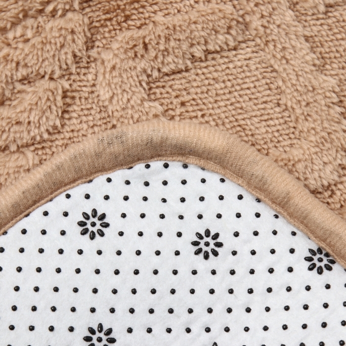 Коврик для ванной Этель Коврик для ванной Этель "Узор", цв. бежевый, 40х60 см