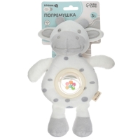 Игрушка-погремушка мягкая «Коровка», Крошка Я Игрушка-погремушка мягкая «Коровка», Крошка Я