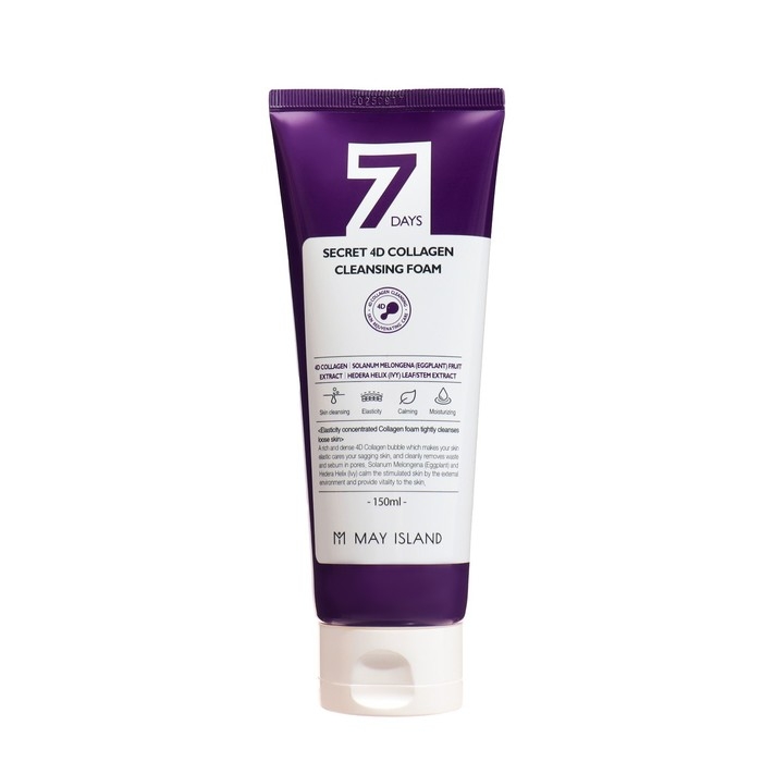 Пенка May Island для лица с коллагеном, 150 мл Пенка May Island для лица с коллагеном, 150 мл