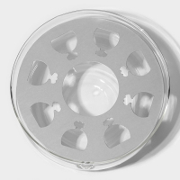 Подставка стеклянная для подогрева &laquo;Огонёк&raquo;, d=14 см, внутренний d=13 см