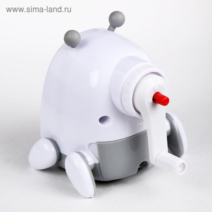 Точилка механическая с контейнером, Точилка механическая с контейнером, "Робот", корпуса МИКС