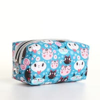 Косметичка на молнии, цвет голубой Косметичка на молнии, цвет голубой