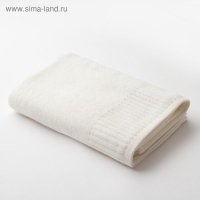 Полотенце махровое Этель &laquo;Минимализм&raquo; 70*140 см, цв. белый 100% хл, 360 гр/м2