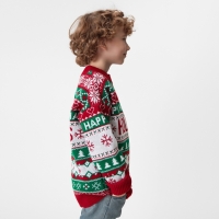 Джемпер вязаный детский KAFTAN Holidays размер 30, (98-104 см)