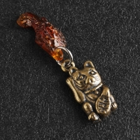 Брелок "Денежный Кот", большой, 2,3х1,1 см Брелок "Денежный Кот", большой, 2,3х1,1 см