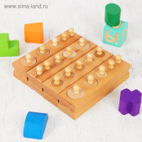 Развивающий набор цилиндров &laquo;Больше-меньше&raquo;