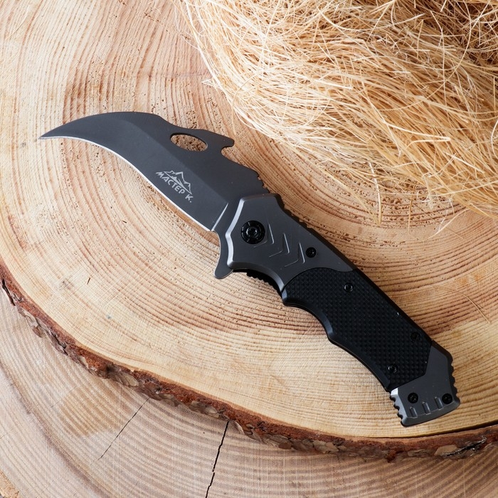 Нож складной Нож складной "Ворон" 19,3см, клинок 82мм/2,5мм