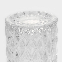 Набор баночек стеклянных для специй с пробковой крышкой Доляна &laquo;Парфе&raquo;, 130 мл, 11,5&times;5,5 см, 12 шт