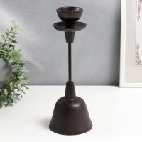 Подсвечник чугун на 1 свечу "Герцог" 32х11х11 см Подсвечник чугун на 1 свечу "Герцог" 32х11х11 см