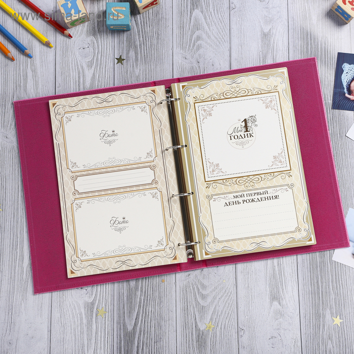 Книга малыша для девочки Книга малыша для девочки "Маленькая наследница семьи": 20 листов