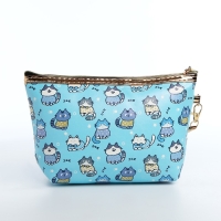 Косметичка на молнии, цвет голубой Косметичка на молнии, цвет голубой