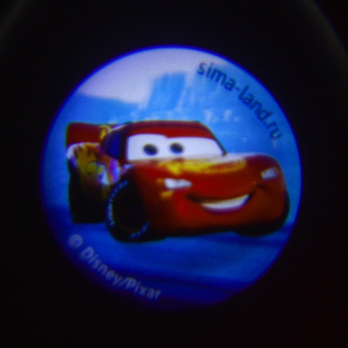 Проектор-брелок &laquo;Тачки&raquo;, свет, цвет красный