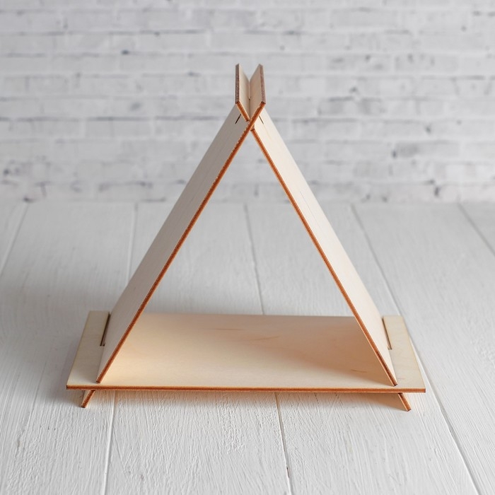 Деревянный скворечник - кормушка для птиц &laquo;Шалаш&raquo;