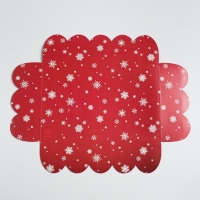 Коробка подарочная с PVC крышкой «С Новым годом», 20 х 30 х 8 см, Новый год Коробка подарочная с PVC крышкой «С Новым годом», 20 х 30 х 8 см, Новый год