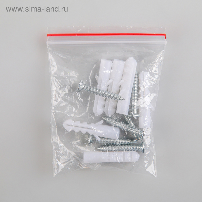 Карниз для ванной комнаты г-образный, 80&times;80 см, цвет белый