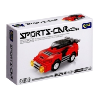 Конструктор Гонка &laquo;Спорткар&raquo;, 59 деталей