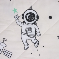 Покрывало LoveLife 1,5 сп Astronaut 150*210&plusmn;5 см, новосатин, 100%п/э