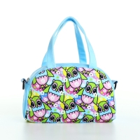 Сумка детская для девочки на молнии, регулируемый ремень, цвет голубой Сумка детская для девочки на молнии, регулируемый ремень, цвет голубой