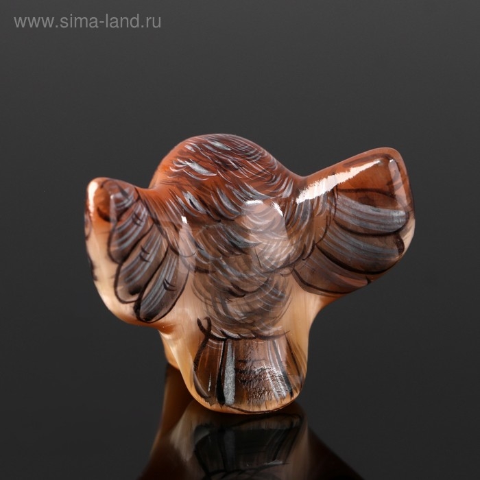 Сувенир &laquo;Совенок с крыльями&raquo;, 4,5x5,5 см, селенит