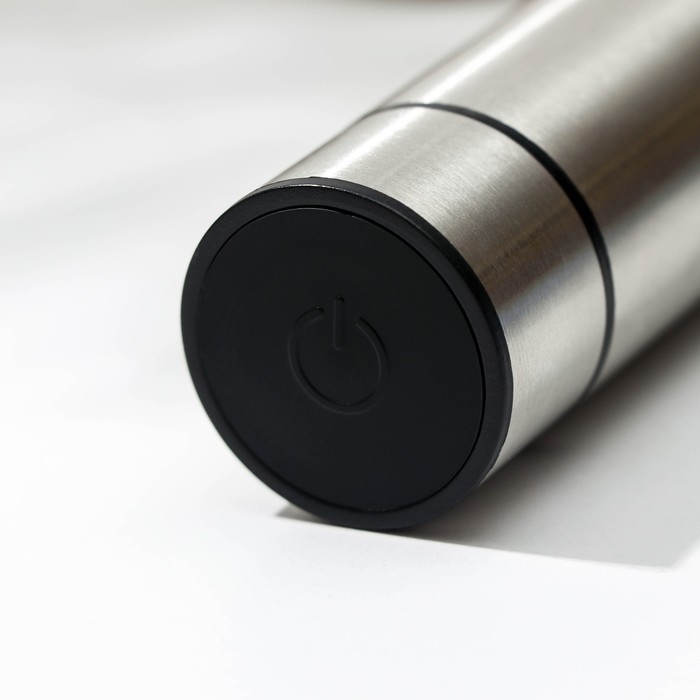 Капучинатор с ёршиком для кружек, нержавеющая сталь Капучинатор с ёршиком для кружек, нержавеющая сталь