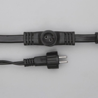 Гирлянда &laquo;Занавес&raquo; 2 &times; 3 м, IP44, УМС, тёмная нить, 760 LED, свечение тёплое белое, 220 В