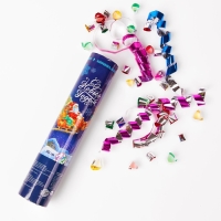 Новогодняя хлопушка &laquo;С Новым годом!&raquo;, пневматическая, 20 см.