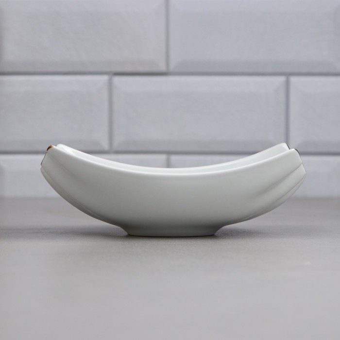 Набор пиал, 3 предмета, малые, золотая обводка, фарфор, Иран Набор пиал, 3 предмета, малые, золотая обводка, фарфор, Иран