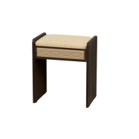 Пуф 432&times;300&times;500 мм, Венге/Велюр эскобар 02/Клён азия