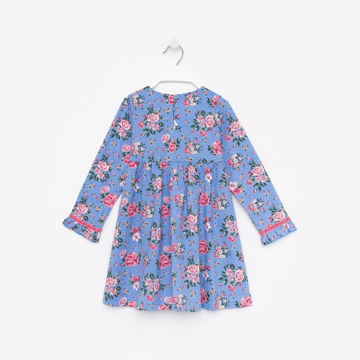 Платье для девочки, цвет голубой, рост 92 см