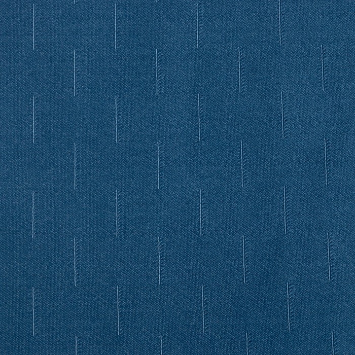 Штора портьерная Этель "Штрихи" цвет синий, на люверсах 270х300 см, 100% п/э
