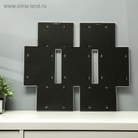 Фоторамка пластик на 7 фото 10х15, 13х18 см "Коллаж" белая 57х49,5х2,5 см Фоторамка пластик на 7 фото 10х15, 13х18 см "Коллаж" белая 57х49,5х2,5 см