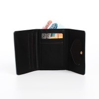 Кошелёк детский на кнопке, цвет голубой