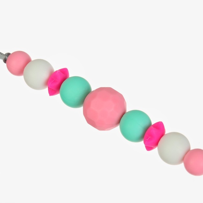 Слингобусы - прорезыватель &laquo;Цветочек&raquo;, с держателем, Mum&Baby