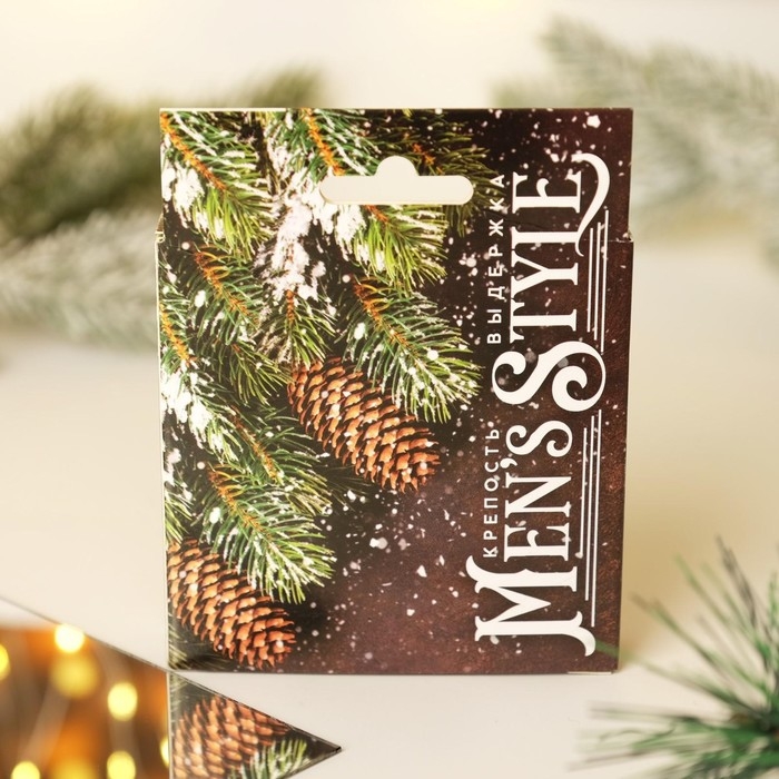 Ароматизаторы в машину &laquo;Крепость и выдержка&raquo;, черный лёд, зимняя свежесть, мандарин (набор 3 шт)