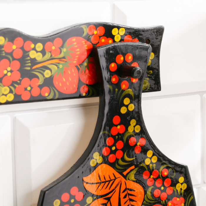 Набор Доски 3 шт и держатель 48&times;33&times;1 см хохлома