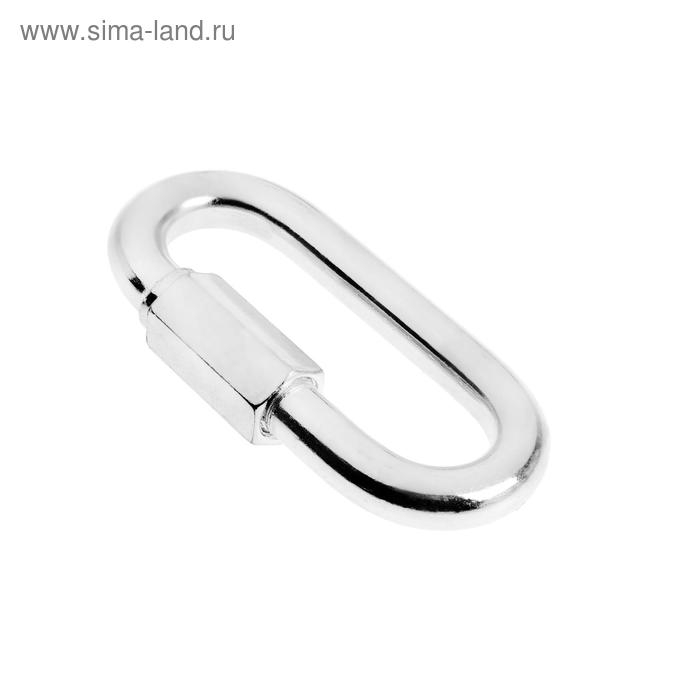 Карабин винтовой ТУНДРА krep, М12, оцинкованный, 1 шт. Карабин винтовой ТУНДРА krep, М12, оцинкованный, 1 шт.