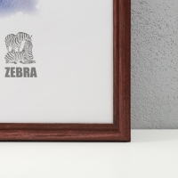 Фоторамка дерево 50х70 см, красное дерево (1702)  (пластиковый экран)